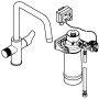 GROHE Blue Pure Start Rubinetto monocomando per lavello con funzione filtro Starter Set con filtro - vista dettagliata