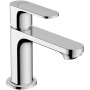 Rubinetto monocomando per lavabo hansgrohe Rebris S 80 con tappo di scarico a tirante
