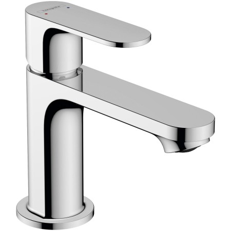 Rubinetto monocomando per lavabo hansgrohe Rebris S 80 con tappo di scarico a tirante