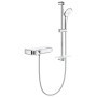 Robinet thermostatique de douche Grohe Grohtherm SmartControl avec ensemble de douche, 60 cm
