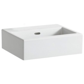 Lavabo mural LAUFEN Living City 45 cm avec trop-plein, sans trou de robinet