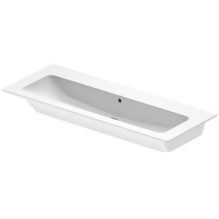 Duravit ME by Starck Meuble vasque 123 cm sans trou de robinet