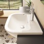 VitrA S20 Halbeinbauwaschtisch 55 cm - Produktansicht