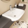VitrA S20 Halbeinbauwaschtisch 55 cm - technische Ansicht