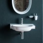 LAUFEN The New Classic Meuble-lavabo 60 x 48 cm, avec 1 trou de robinet, sans trop-plein - vue technique