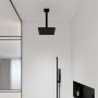 Raccord de plafond hansgrohe E 30 cm, carré - vue détaillée