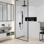 Raccord de plafond hansgrohe E 30 cm, carré - photo produit