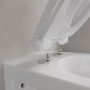 Villeroy & Boch O.novo WC sospeso con DirectFlush, senza bordo - vista tecnica