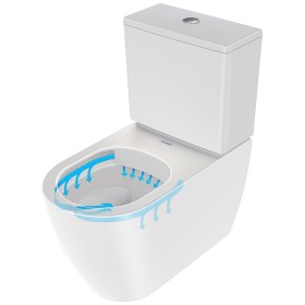 Duravit Soleil par Starck WC sur pied pour combinaison
