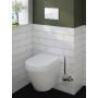 WC sospeso VitrA Integra a scarico profondo con bordo di scarico - vista dettagliata