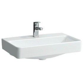 Lavabo LAUFEN PRO S Compact 60 cm avec trou pour robinet, sans trop-plein