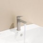 VitrA Root Round Einhebel-Waschtischmischer M mit Ablaufgarnitur - Produktansicht