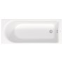 Baignoire rectangulaire Duravit D-Neo 170 x 70 cm, version encastrée