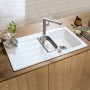 Villeroy & Boch Architectura 60 XR Einbauspüle, Ablaufgarnitur mit Excenterbetätigung, reversibel - technische Ansicht