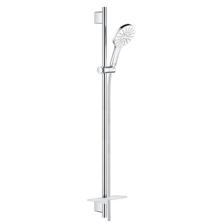 Ensemble de barre de douche GROHE Rainshower SmartActive 130, 3 modes de jet, barre de douche 90 cm