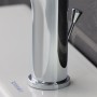 Duravit A.1 Einhebel-Waschtischmischer S mit Zugstange - technische Ansicht
