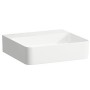 Lavabo à poser LAUFEN Val 45 x 42 cm sans trou de robinet, sans trop-plein