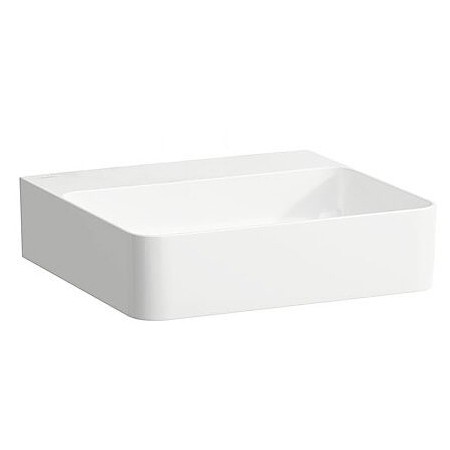 Lavabo à poser LAUFEN Val 45 x 42 cm sans trou de robinet, sans trop-plein