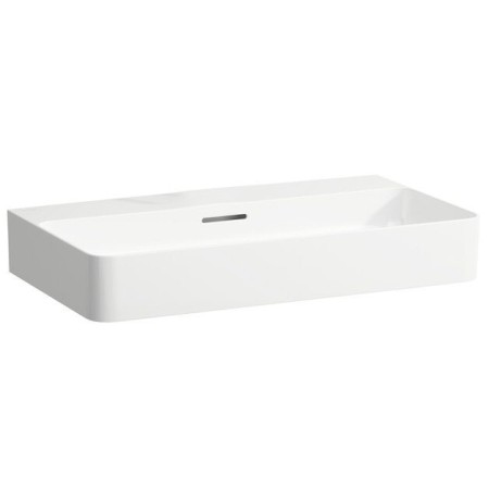 VASQUE À POSER LAUFEN Val 75 x 42 cm sans trou de robinet, avec trop-plein
