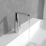 Villeroy & Boch Conum Einhebel-Waschtischarmatur mit Push-Open-Ablaufgarnitur - technische Ansicht