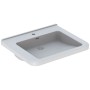 Lavabo Geberit Renova Comfort Square 60 cm, accessible, sans trop-plein