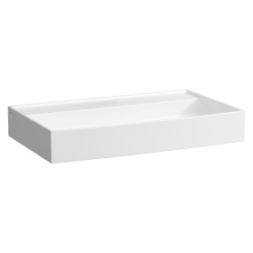 Vasque à poser LAUFEN Kartell 80 x 46 cm, sans trou de robinet, sans trop-plein
