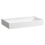 Vasque à poser LAUFEN Kartell 80 x 46 cm, sans trou de robinet, sans trop-plein