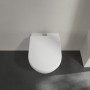 Villeroy & Boch Subway 2.0 WC sospeso con scarico a pavimento DirectFlush e ViFresh - vista tecnica