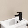VitrA Root Square Einhebel-Waschtischmischer S mit Ablaufgarnitur - Produktansicht