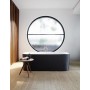 Vasca Da Bagno Duravit Happy D.2 Plus Rettangolare 180 x 80 cm, con 2 schienali inclinati, Autoportante - vista tecnica