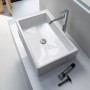 Duravit Vero Air Vasque à poser polie sans trou de robinet 60 x 38 cm, sans trop-plein
