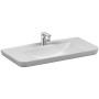 VitrA Sento Waschtisch unterbaufähig 98 x 48,5 cm - technische Ansicht