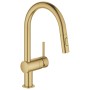 Rubinetto monocomando per lavello GROHE Minta con doccetta estraibile