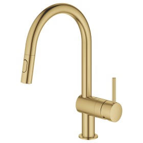 Rubinetto monocomando per lavello GROHE Minta con doccetta estraibile