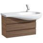 Vasque encastrable LAUFEN Alessi 90 x 50 cm, avec trou de robinet et tablette à gauche - vue détaillée