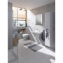 Lavabo Geberit Renova 65 x 50 cm sans trou de robinet avec trop-plein - vue technique