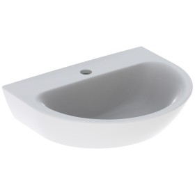 Lavabo Geberit Renova 50 x 40 cm avec trou pour robinet sans trop-plein