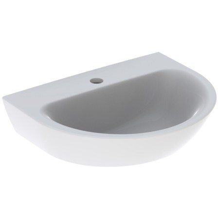 Lavabo Geberit Renova 50 x 40 cm avec trou pour robinet sans trop-plein