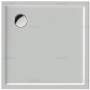 Receveur de douche carré Duravit Starck Slimline 80 x 80 cm avec revêtement antidérapant