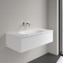 Villeroy & Boch Antao Schrankwaschtisch 100 x 50 cm, ohne Überlauf und ohne Hahnloch - technische Ansicht