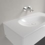 Villeroy & Boch Antao Schrankwaschtisch 100 x 50 cm, ohne Überlauf und ohne Hahnloch - technische Ansicht
