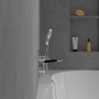 Villeroy & Boch Conum Unterputz-Thermostat mit Zweiwege-Mengenregulierung - technische Ansicht