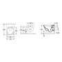 Pack combinato a parete Villeroy & Boch Architectura, CeramicPlus