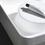 VASQUE LAUFEN Val 55 x 36 cm sans trou de robinet, sans trop-plein - vue technique
