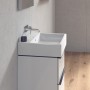 Duravit Vero Air Meuble-lavabo sans trou de robinet 60 x 47 cm, avec trop-plein - vue technique