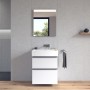 Duravit Vero Air Meuble-lavabo sans trou de robinet 60 x 47 cm, avec trop-plein - vue détaillée