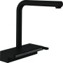 Miscelatore monocomando per cucina hansgrohe Aquno Select M81, bocca estraibile 250, 2 getti, sBox