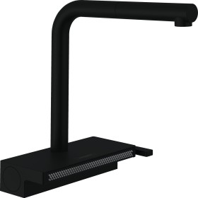 Miscelatore monocomando per cucina hansgrohe Aquno Select M81, bocca estraibile 250, 2 getti, sBox