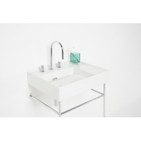 Vasque LAUFEN Kartell 60 x 46 cm, avec tablette à droite, 3 trous de robinet