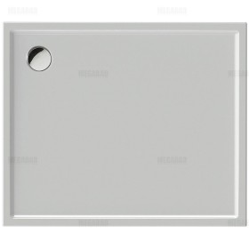 Receveur de douche rectangulaire Duravit Starck Slimline 120 x 100 cm avec surface antidérapante